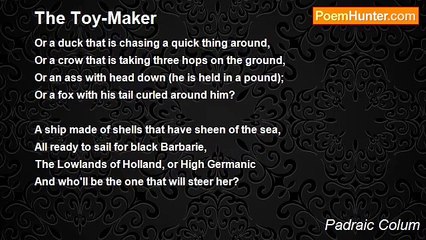 Padraic Colum - The Toy-Maker