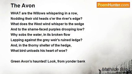 Mathilde Blind - The Avon