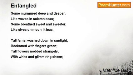 Mathilde Blind - Entangled