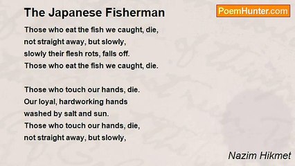 Nazim Hikmet - The Japanese Fisherman