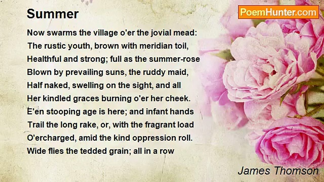 James Thomson - Summer