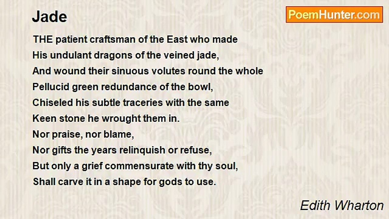 Edith Wharton - Jade