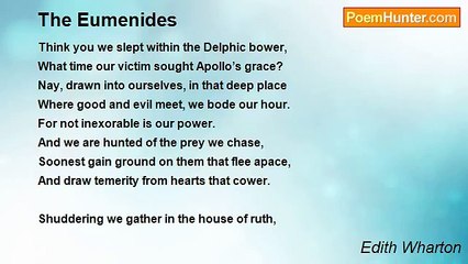 Edith Wharton - The Eumenides
