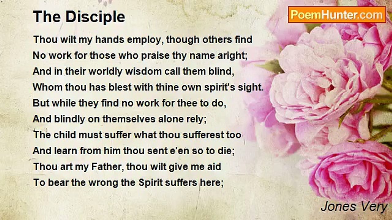 Jones Very - The Disciple