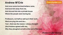 Robert Fuller Murray - Andrew M’Crie