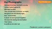Frederick Locker-Lampson - Our Photographs