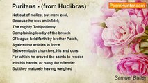 Samuel Butler - Puritans - (from Hudibras)