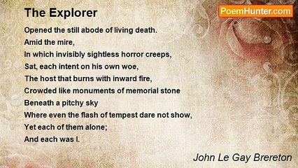 John Le Gay Brereton - The Explorer