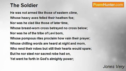 Jones Very - The Soldier