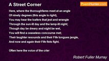 Robert Fuller Murray - A Street Corner