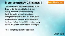 Allen Tate - More Sonnets At Christmas II