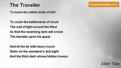 Allen Tate - The Traveller