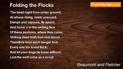 Beaumont and Fletcher - Folding the Flocks