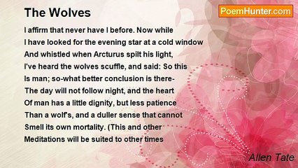 Allen Tate - The Wolves