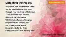 Beaumont and Fletcher - Unfolding the Flocks