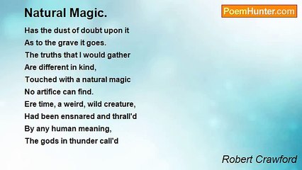 Robert Crawford - Natural Magic.