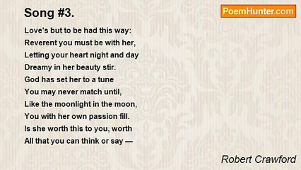 Robert Crawford - Song #3.
