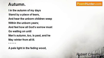 Robert Crawford - Autumn.