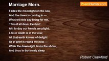 Robert Crawford - Marriage Morn.