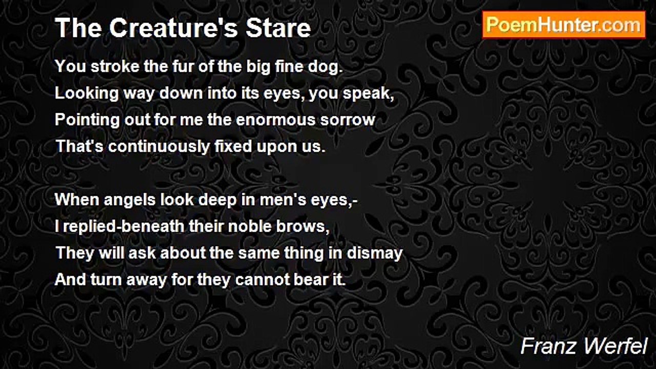 Franz Werfel - The Creature's Stare