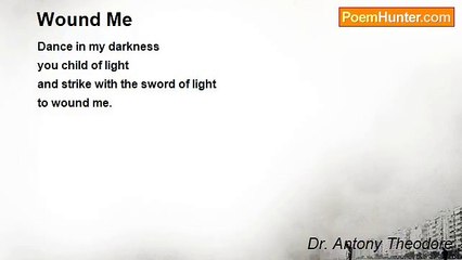 Dr. Antony Theodore - Wound Me