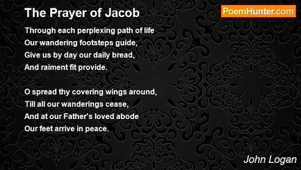 John Logan - The Prayer of Jacob