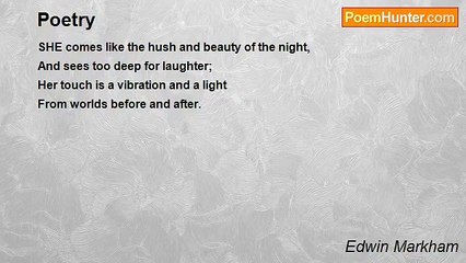 Edwin Markham - Poetry