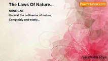 Nakshatra Riya - The Laws Of Nature...