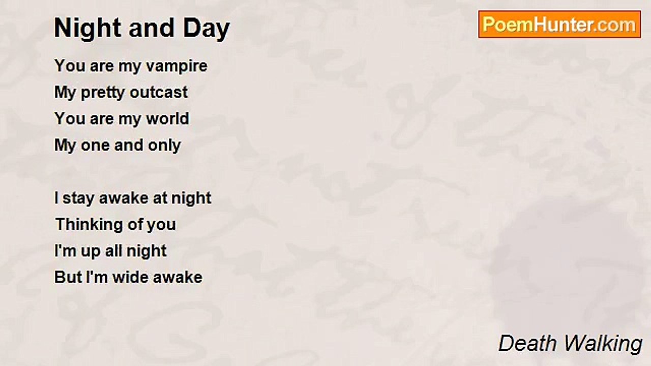 Death Walking - Night and Day