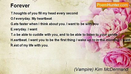 (Vampire) Kim McDermand - Forever