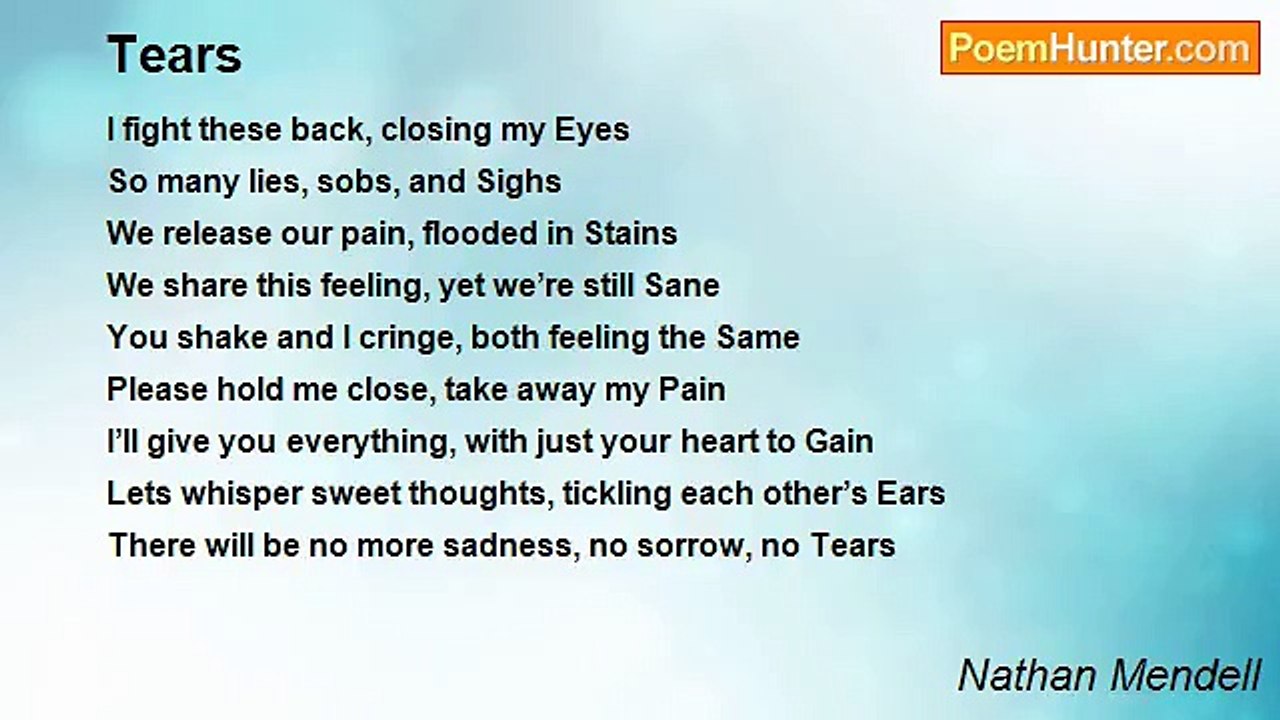Nathan Mendell - Tears