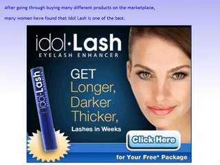Idol Lash Reviews - All-Natural Eyelash Lengtheners