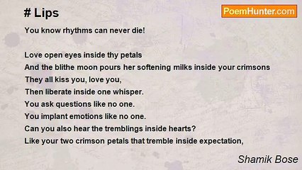 Shamik Bose - # Lips