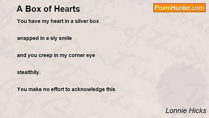 Lonnie Hicks - A Box of Hearts