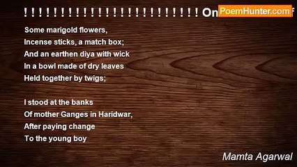 Mamta Agarwal - ! ! ! ! ! ! ! ! ! ! ! ! ! ! ! ! ! ! ! ! ! ! ! ! On the banks of a river....! ! ! ! ! ! ! ! ! ! ! ! ! ! ! ! ! ! ! ! ! ! ! ! ! !