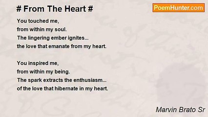 Marvin Brato Sr - # From The Heart #