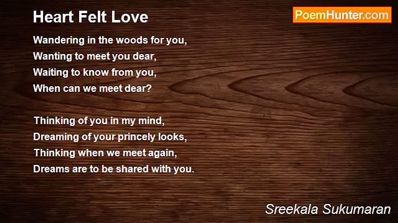 Sreekala Sukumaran - Heart Felt Love
