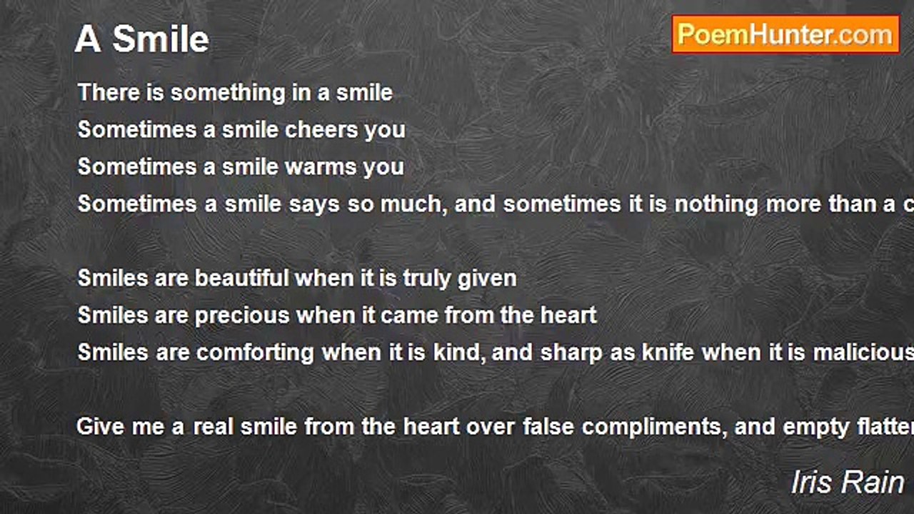 Iris Rain - A Smile