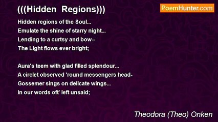 Theodora (Theo) Onken - (((Hidden  Regions)))