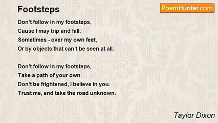Taylor Dixon - Footsteps