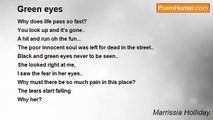 Marrissia Holliday - Green eyes