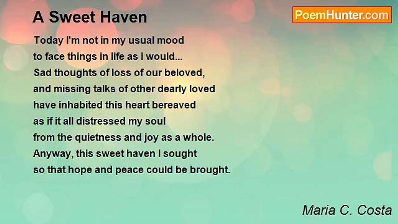 Maria C. Costa - A Sweet Haven