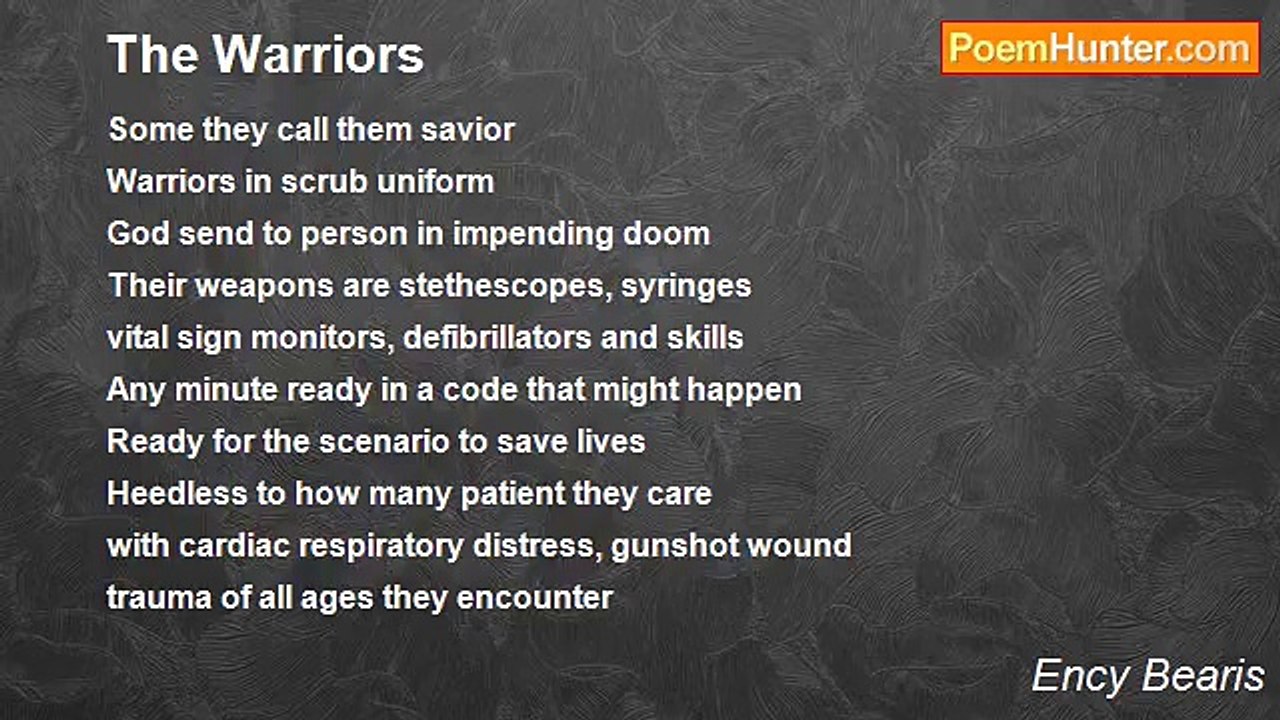 Ency Bearis - The Warriors