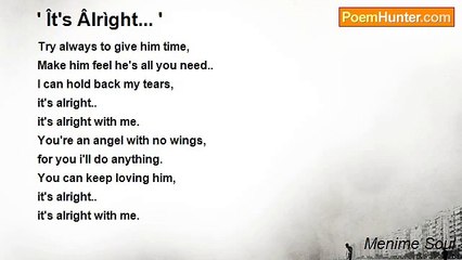 Menime Soul - ' Ît's Âlrìght... '