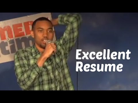 Stand Up Comedy By Nick Alexander - Excellent Resume