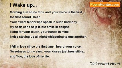 Dislocated Heart - ! Wake up...