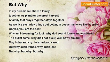 Gregory PierreJerome - But Why