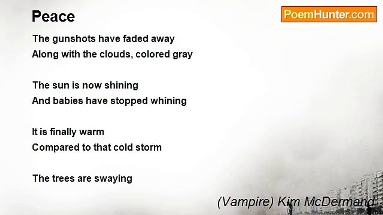 (Vampire) Kim McDermand - Peace