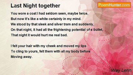 Way Lenn - Last Night together