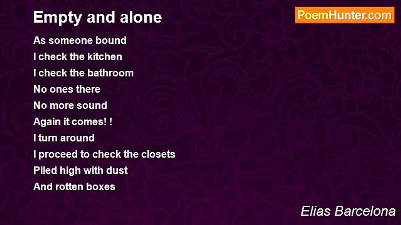 Elias Barcelona - Empty and alone